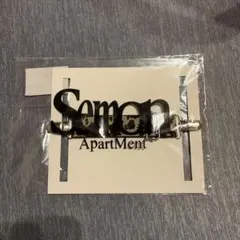 【即日発送】semon apartment ロゴミニクリップ　カウ柄