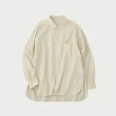 新品タグ付】 洗える美人なウールシャツ OFF WHITE - メルカリ