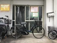 地域限定送料無料　パス　ナチュラ　12,3AH　子供乗せ　青　神戸　電動自転車のサムネイル