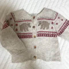 PETIT BATEAU カーディガン 12m