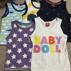 タンクトップまとめ売り 90cm BABYDOLL 西松屋