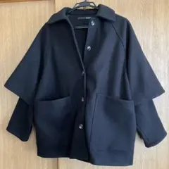 KIVI 黒 カジュアルコート　Mサイズ