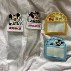 ディズニーランド チケットホルダー レトロ ビンテージ ミッキーミニー プーさん