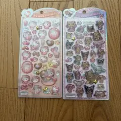 ハローキティ ポップシール 2シートセット