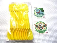 新品 ポケモン サーティワン スプーン 9本 ステッカー フシギダネ モクロー