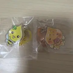 しずくちゃん アクリルめじるしチャーム ハニーちゃん アセオくん