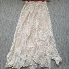 NICE CLAUP フレアロングスカート