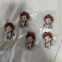 ハイキュー!! でふぉラバ 白鳥沢 天童覚 5点 ラバーストラップ ラバスト