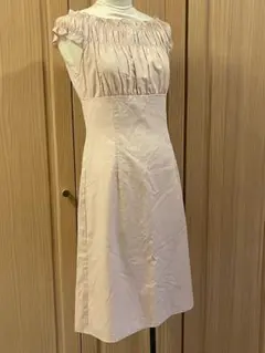 【新品】ノースリーブ綿ワンピース ピンク　Sサイズのサムネイル