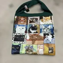 新品タグ付きManhattan Portage 猫柄 トートバッグ