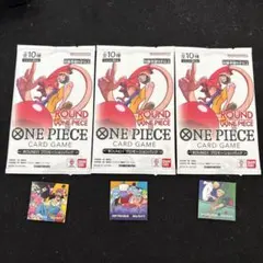 ONE PIECEカードゲーム ROUND1 プロモーションパック3パック未開封