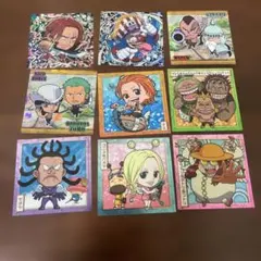 ワンピース ウエハースシール ステッカー 9枚セット