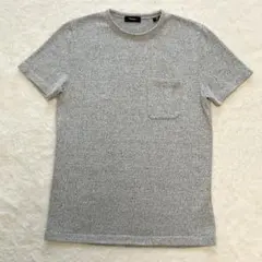 Theory セオリー ミックス メランジ カットソー Tシャツ グレー Sのサムネイル
