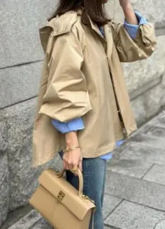 Emma Taylor 3WAYフレアーマウンテンパーカー ベージュ