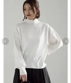Te chichi バックビジューニット　フリーサイズ