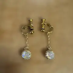 ヴィンテージアクセサリレミース★ドロップイヤリング