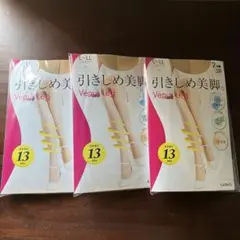 グンゼ　引きしめ美脚 ヴィーナスレッグ ( L〜LL ) 2足組× 3セット
