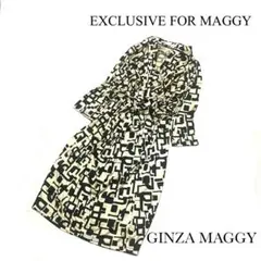 美品　銀座マギー　カシュクールワンピース タイトスカート　総柄　キカ柄　ドレス