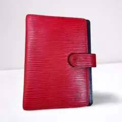 ルイヴィトン エピ アジェンダPM R2005E 6穴 手帳 赤 正規品