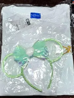 ファンタジースプリングス ティンカーベル カチューシャ＆Tシャツセット