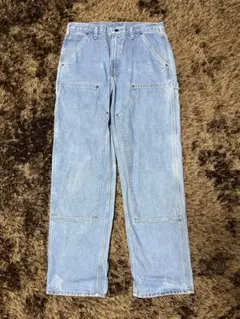 carhartt ダブルニー　デニム　W33 L32 メキシコ製　カーハート