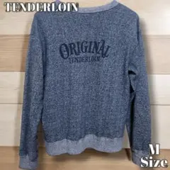 TENDERLOIN ORIGINAL 霜降り Vネックニット ネイビー Mのサムネイル