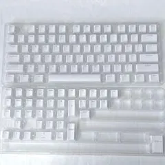 ホワイト キーキャップ 一般的なメカニカルキーボード用