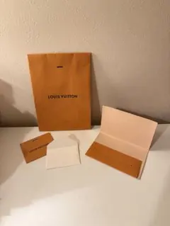 LOUIS VUITTON 紙袋&ミニレターセット