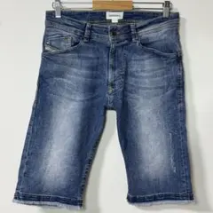美品 DIESEL ディーゼル デニム ハーフパンツ ストレッチ キッズ 16