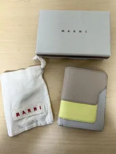 MARNI ラウンドファスナー長財布 ブラック - メルカリ