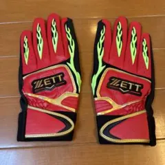 ZETT バッティンググローブ 読売巨人 小林誠司実使用 両手用 - メルカリ