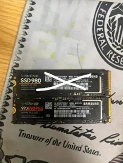 美品　SAMSUNG 970 EVO Plus NVMe M.2 SSD 1TBのサムネイル