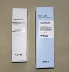 再値下げ！COSRX ザ、レチノール 0.1 & 日焼け止め　セット