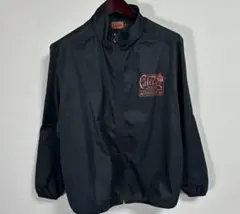 CALEE ナイロントラックジャケット ブラック アメカジ バイカー