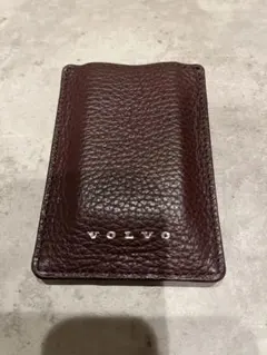 VOLVO 純正レザーキーケース ダークブラウン