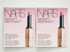 NARS アフターグロー センシュアルシャインリップスティック　4色サンプル2枚のサムネイル