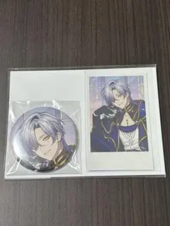 にじさんじ ミラン・ケストレル 誕生日グッズ 缶バッジ＆チェキ風カード