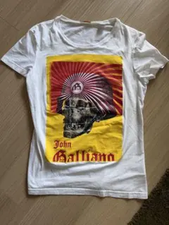 John Galliano スカルプリント Tシャツ Sのサムネイル