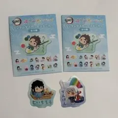 鬼滅の刃 ゆらふわ ランダムダイカットステッカー 宇髄天元 時透無一郎 かき氷