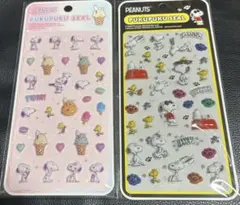 PEANUTS Pukupuku Seal シール2枚セット