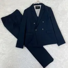 グリーンレーベルリラクシング セットアップ ダブルブレスト 40 L 麻混