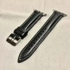 アップルウォッチ用/ハンドメイド製 高級レザーバンド