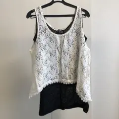 ★CECIL Mc BEE★ レース付きトップス