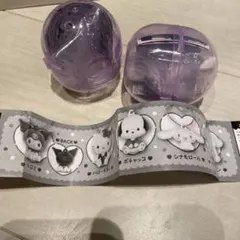 サンリオキャラクターズ ふわわフロッキーマスコット　クロミ　シナモン　2個セット