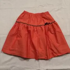 【33】familiar リボン付きスカート 130cm