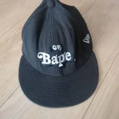 Bape 黒 キャップ