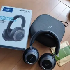 超美品 Anker Space one pro ヘッドホン ケース+おまけのサムネイル
