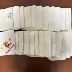 中古フェイスタオル(企業名など入り)まとめ売り25枚