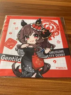 ウマ娘 トラベルポップアップストア 新千歳 缶バッジ ジェンティル