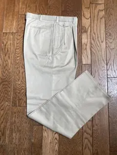 ベージュ チノパン バックポケット付き ウエスト85cm